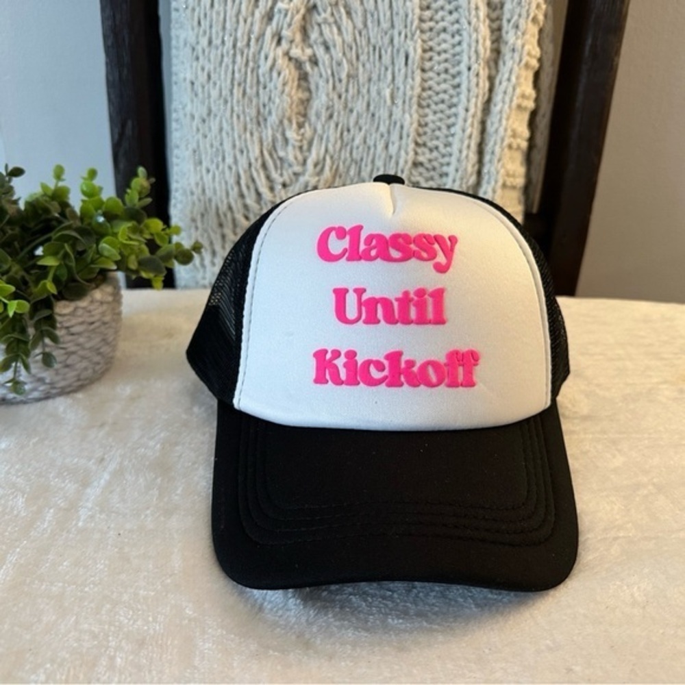 NWT Classy Until Kickoff Hat